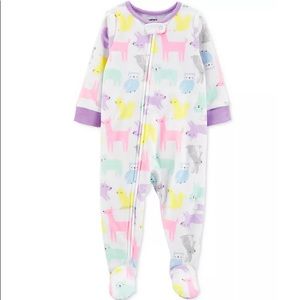 Carters Baby Footed Fleece Pajamas